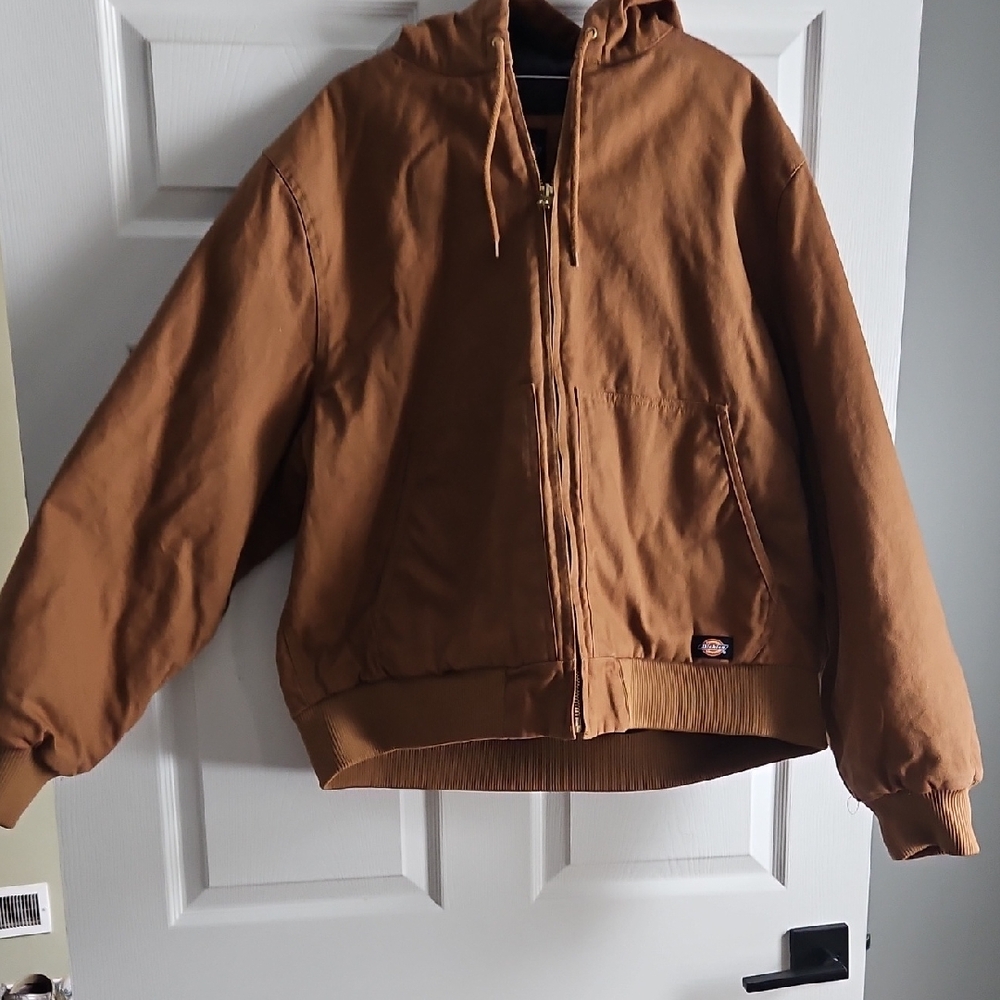 Dickies Tan Hooded Jacket
